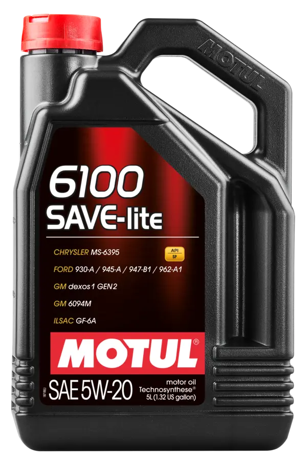 دهن محرك موتول 6100 Save-Lite 5W-20 5L - الصورة 2