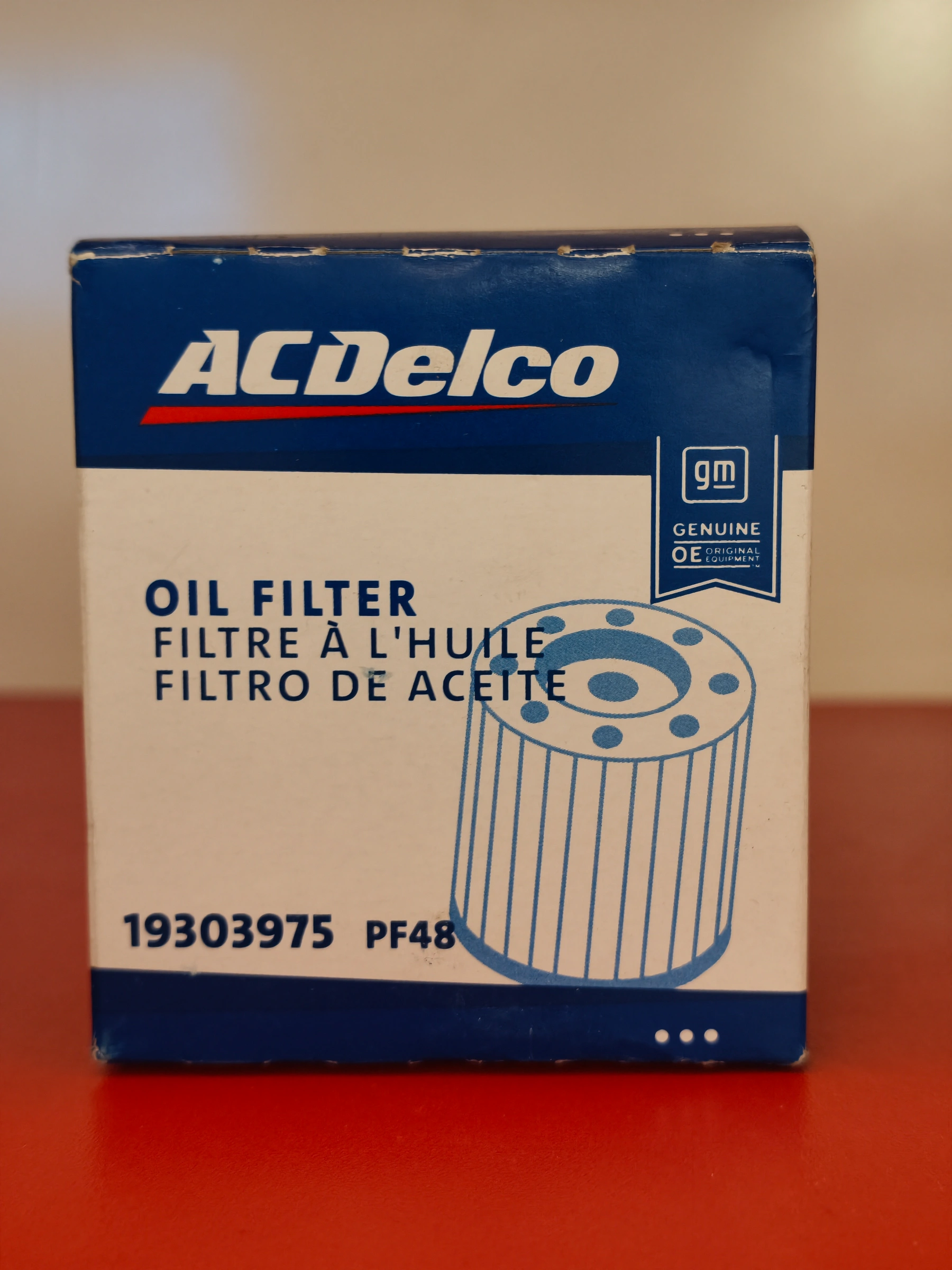 فلتر دهن (زيت) محرك إي سي ديلكو أصلي (ACDelco PF48) تاهو ويوكون وسيلفرادو (2007 - 2013) - الصورة 5