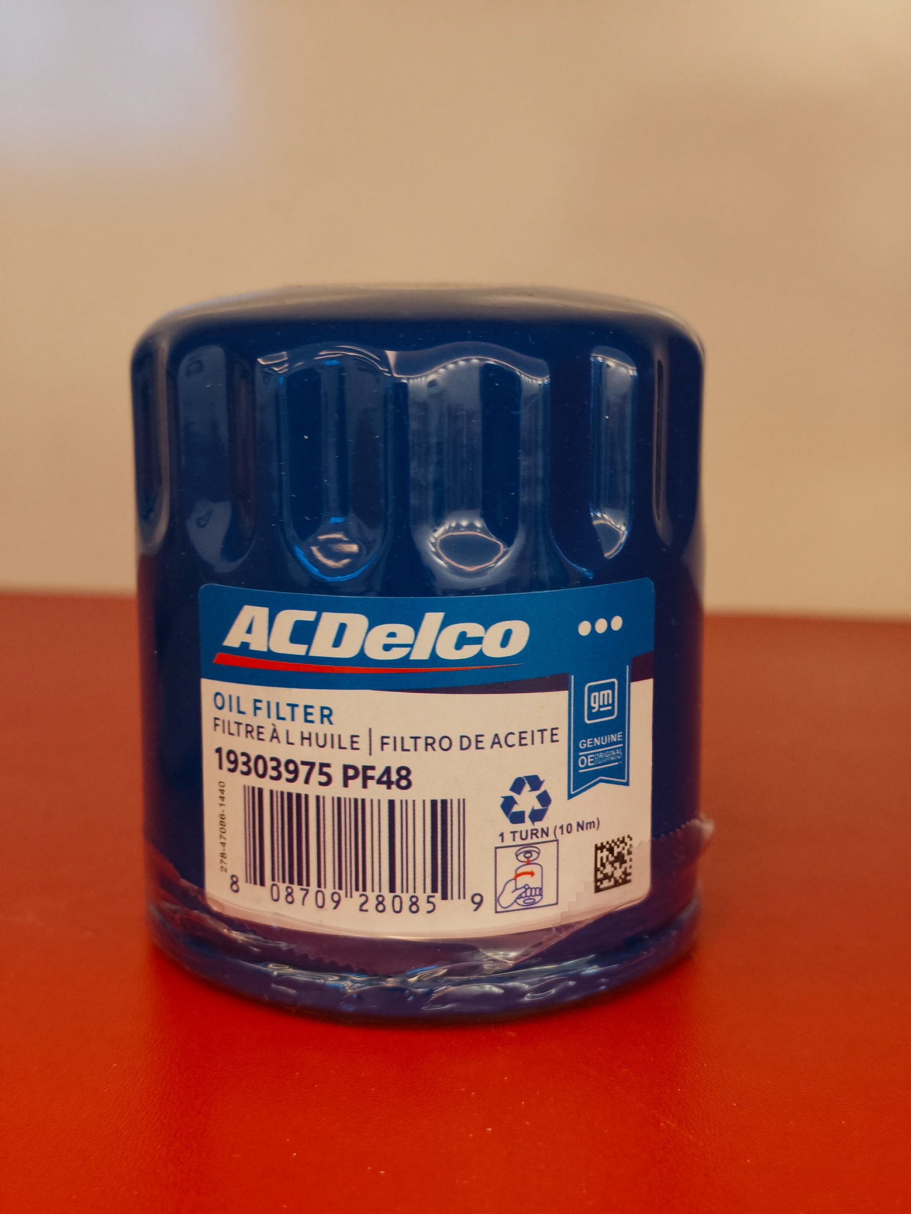فلتر دهن (زيت) محرك إي سي ديلكو أصلي (ACDelco PF48) تاهو ويوكون وسيلفرادو (2007 - 2013) - الصورة 6